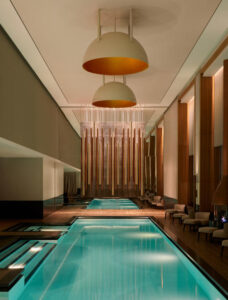 Aman NYC spa and swimming pool