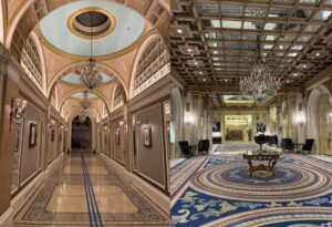 Inside Fairmont Copley Plaza