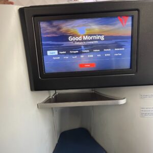 Delta One Entertainment Screen